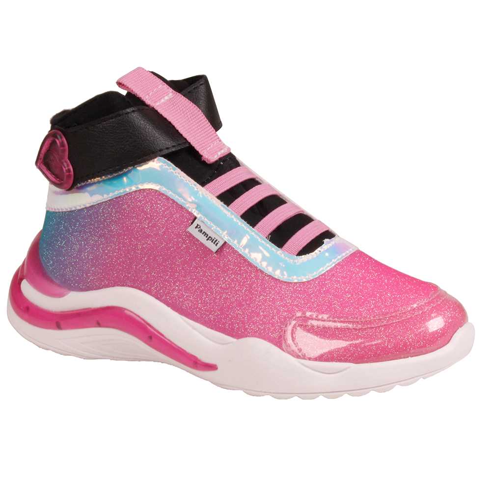 Tênis Cano Alto Infantil Feminino Pampili 683002 Spk 35 Becker