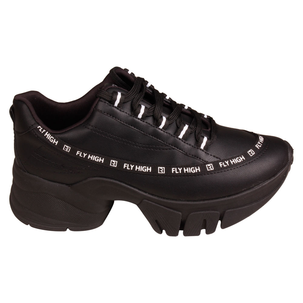 Tênis Feminino Fly High Leve Sola Chuncky Ramarim 2380104 - Becker
