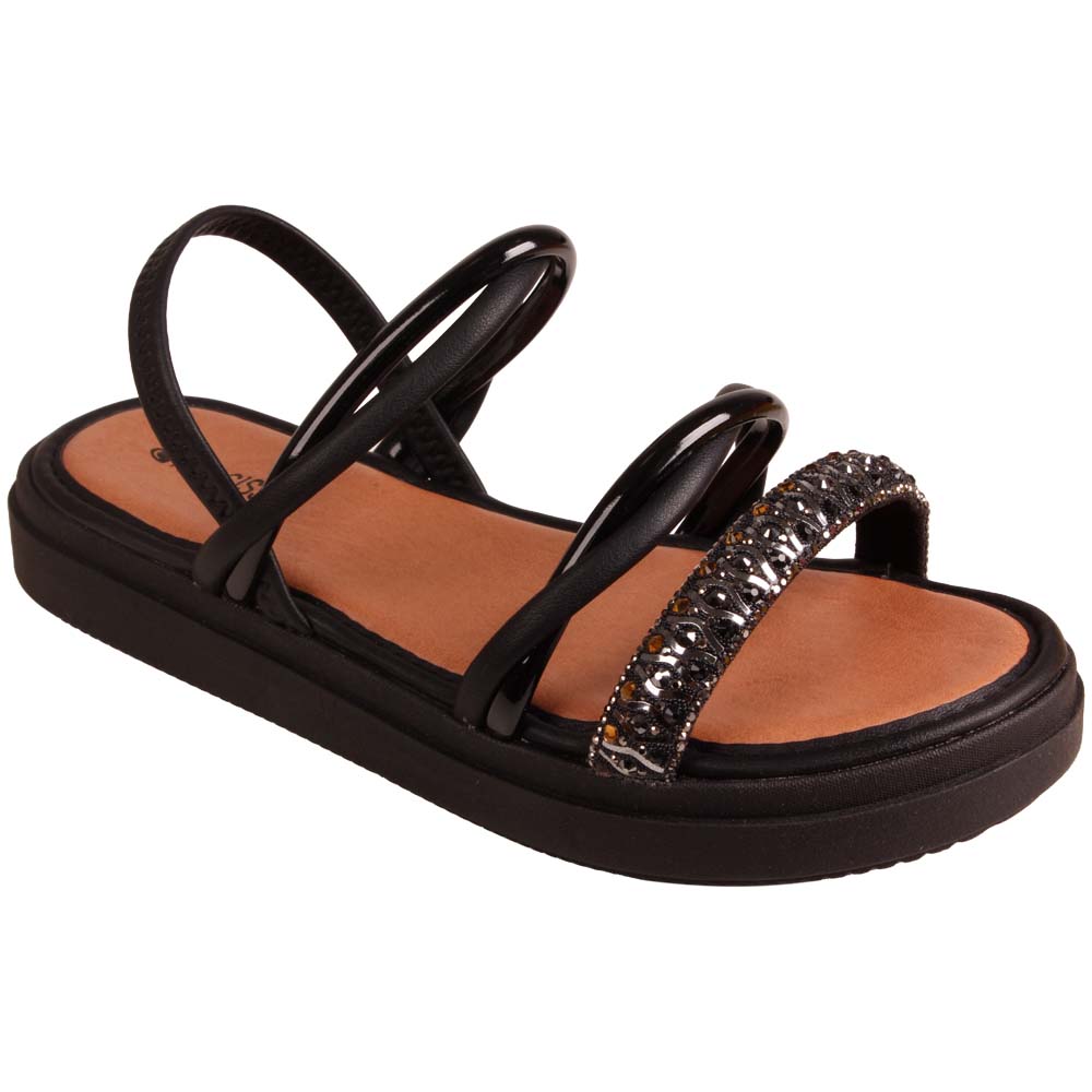 Sand.flatform Feminina Mississipi Mi243 - Becker Calçados