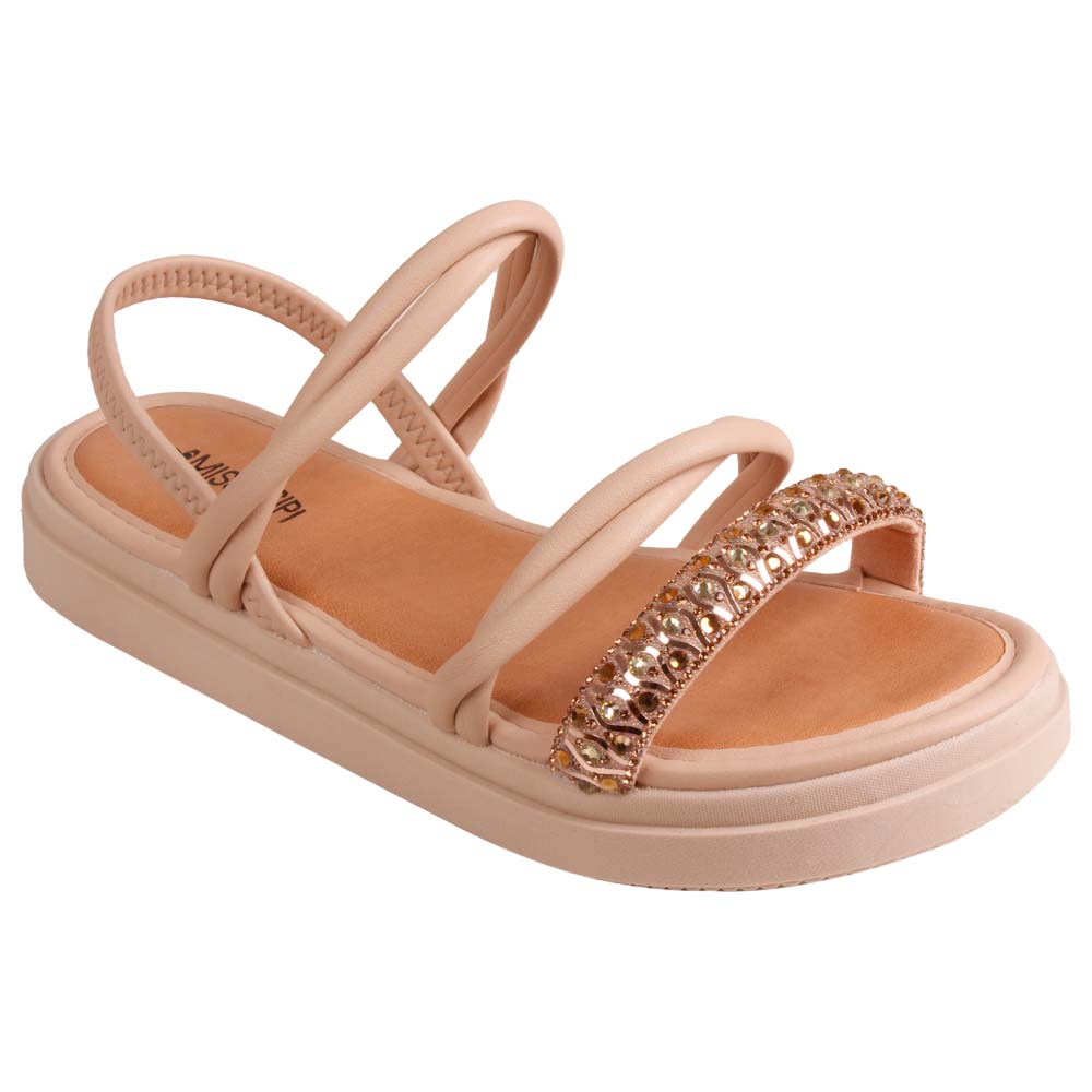Sand.flatform Feminina Mississipi Mi243 - Becker Calçados