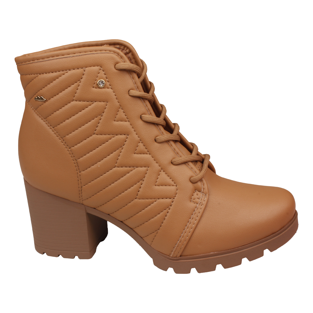 Bota Coturno Feminino Salto Médio Dakota G9602 Becker Calçados