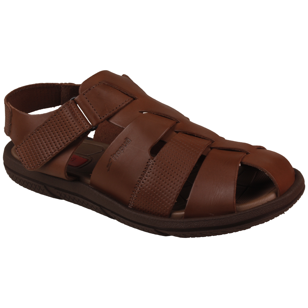 Sandália Papete Masculina Couro Confortável Itapua 754 Becker