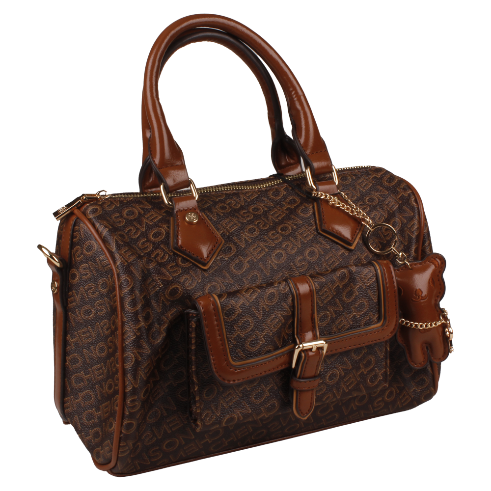【boochan】 Bolsa de Mão Feminina Chenson Marrom 3485497