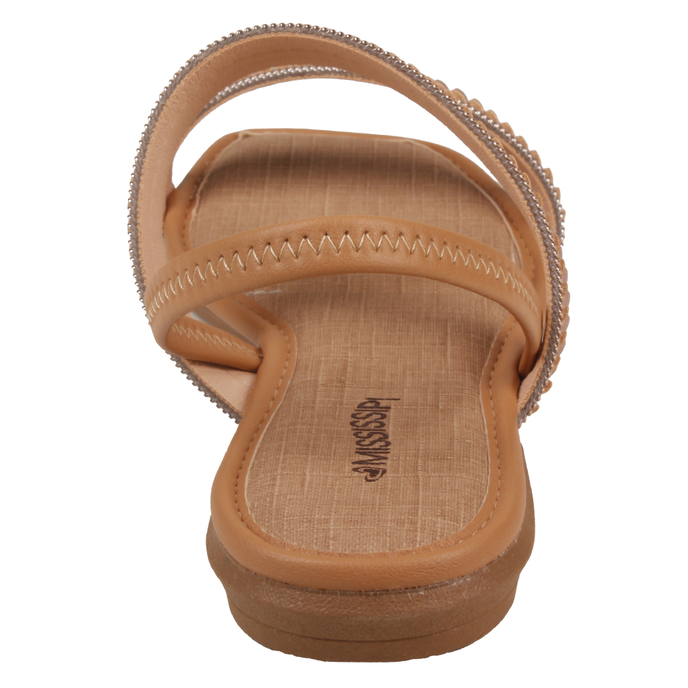 Sand.rasteira Feminina Mississipi Mb182 - Becker Calçados