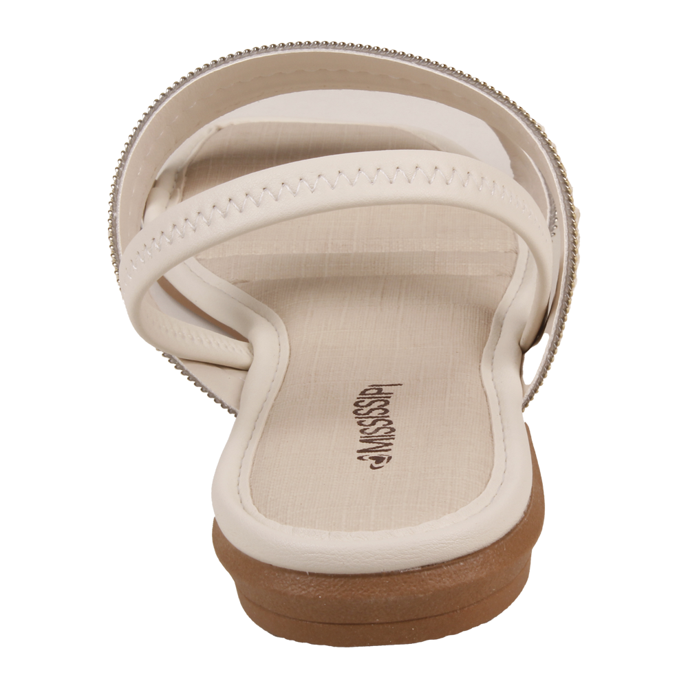 Sand.rasteira Feminina Mississipi Mb182 - Becker Calçados