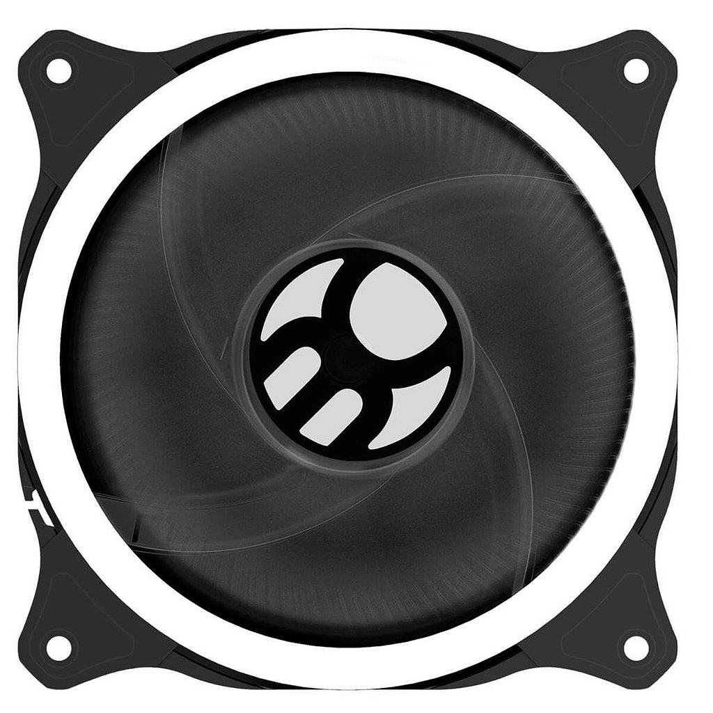 Detalhes de Cooler FAN Ventilador Gamer Bluecase com LED Branco 120mm - BF-24W