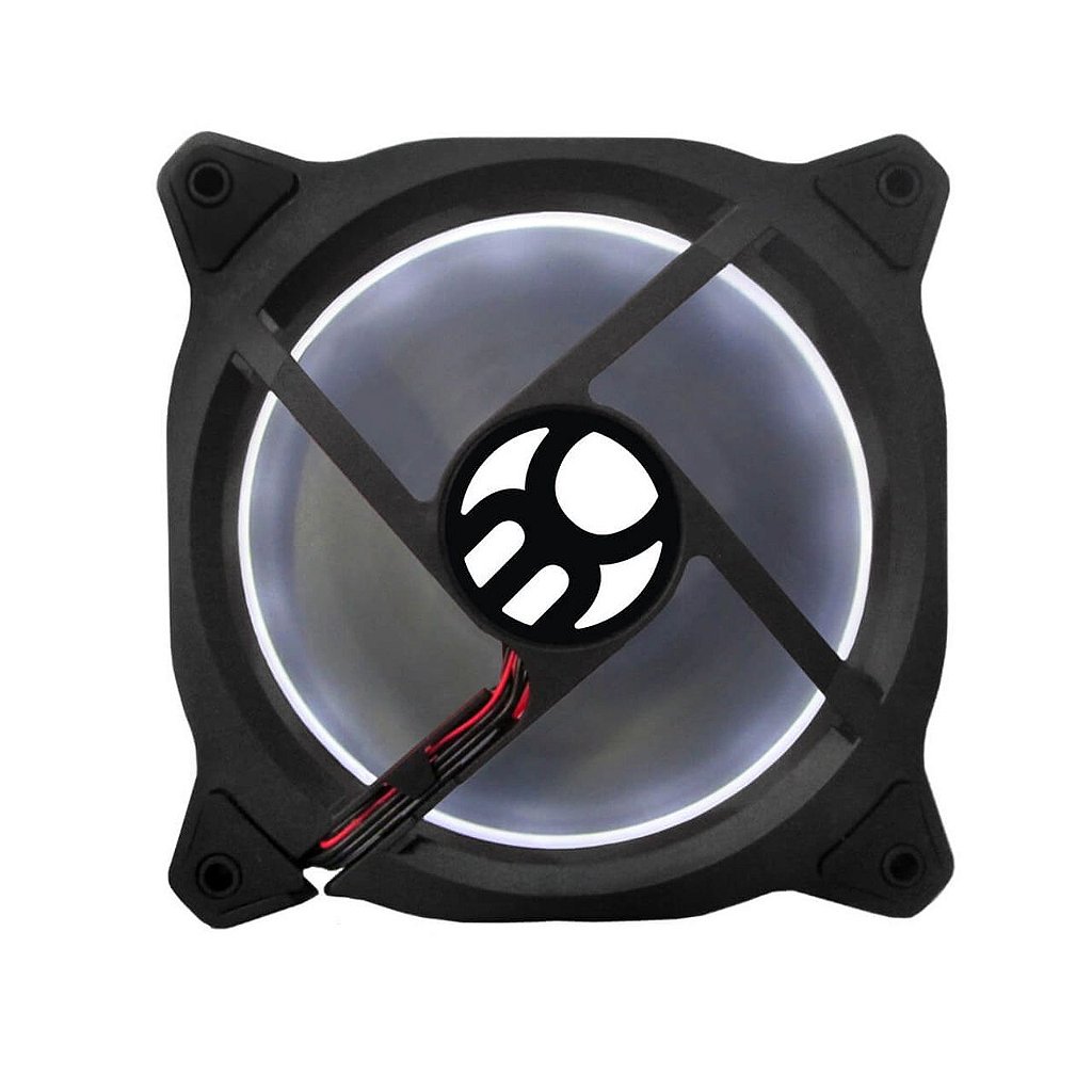 Detalhes de Cooler FAN Ring Bluecase com LED Branco 120mm - BFR-05W