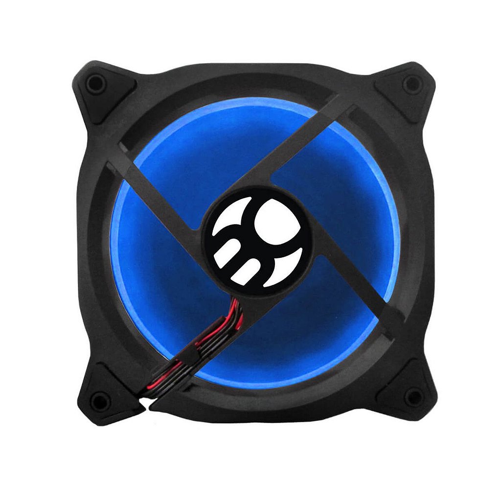 Detalhes de Cooler FAN Ring Bluecase com LED Azul 120mm - BFR-05B