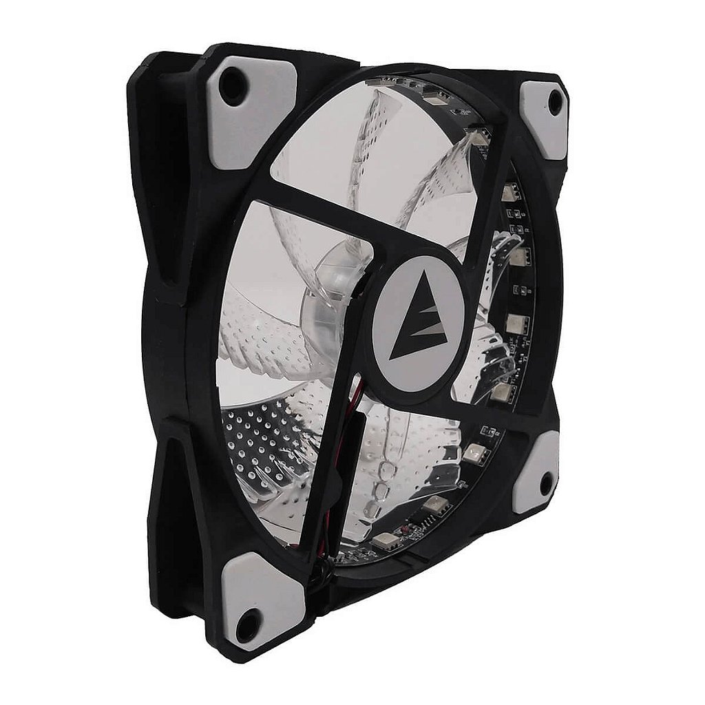 Detalhes de Cooler FAN Bluecase com LED 7 Cores RGB 120mm - BF-06RGB