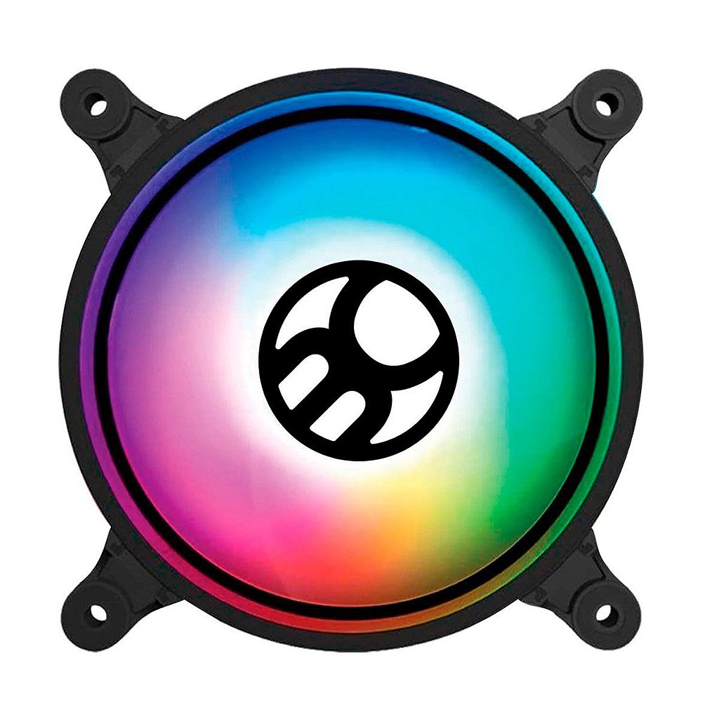 Cooler FAN Bluecase RGB Controlável RGB 120mm - BF-20RGB Bulk