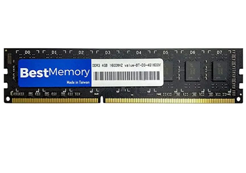 Memória Ram Best Memory 4GB DDR3 1600MHz - BT-D3-4G1600V