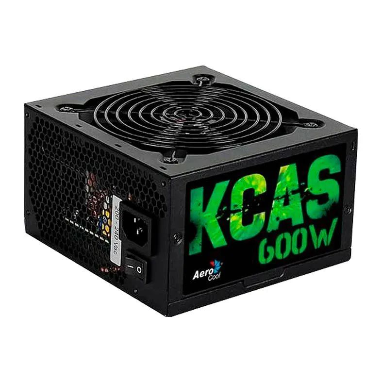 Fonte AeroCool KCAS 600W 80 Plus Bronze PFC Ativo