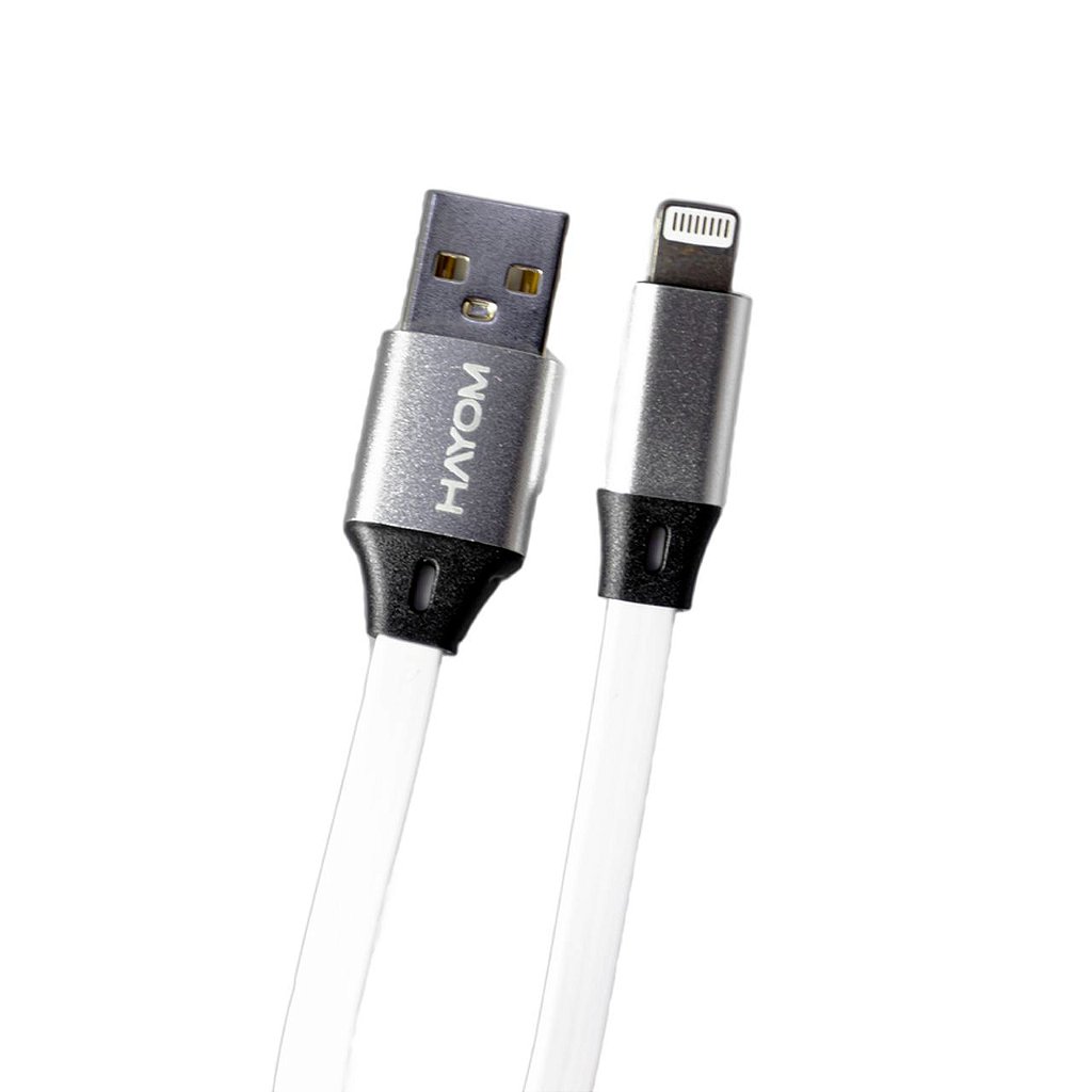 Detalhes de Cabo iPhone Lightning 1,0M Alta Velocidade Anti-nó Cinza - CB1121