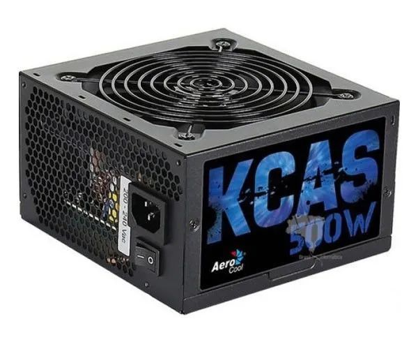 Fonte Aerocool Kcas 500W 80 Plus White Full Range PFC Ativo