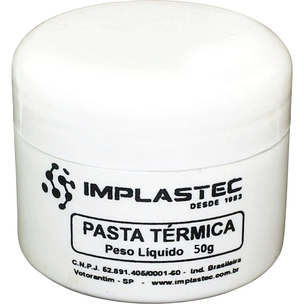 Pasta Térmica Implastec Branca 50G