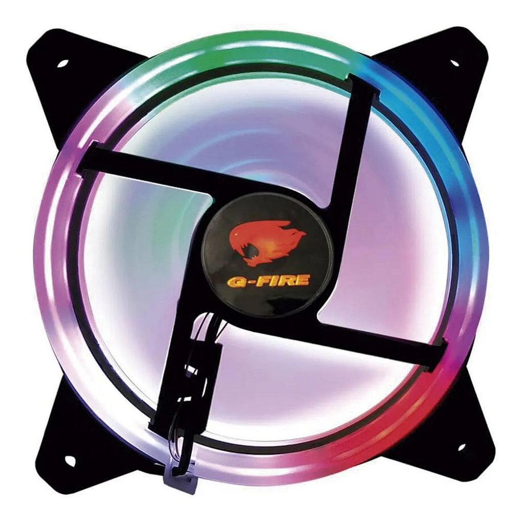 Cooler Fan G-fire para Gabinete 120mm Led 5 Cores - EW0509R