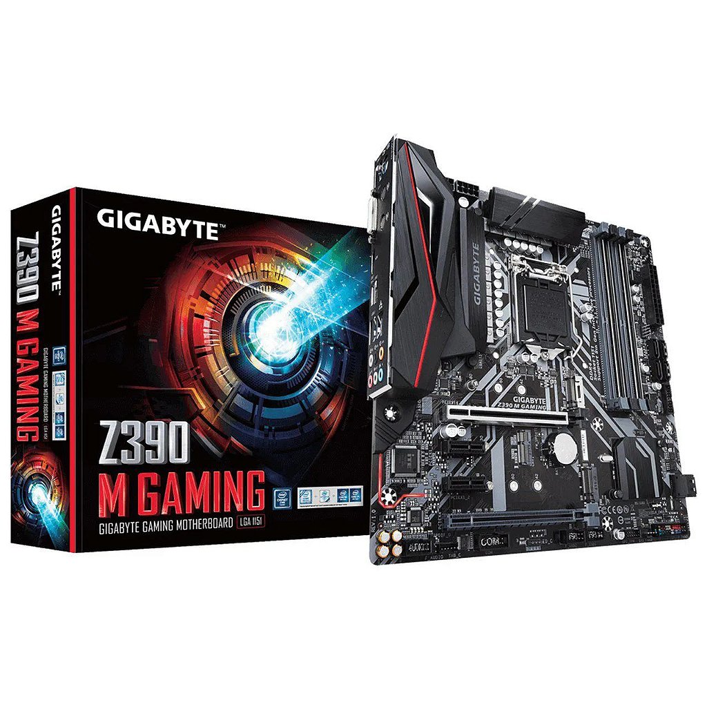 Placa mãe Gigabyte Z390 M Gaming Chipset Z390 LGA 1151 DDR4