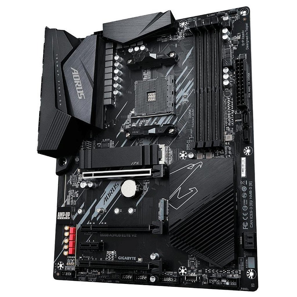 Detalhes de Placa mãe Gigabyte B550 Aorus Elite V2 ATX DDR4 AM4