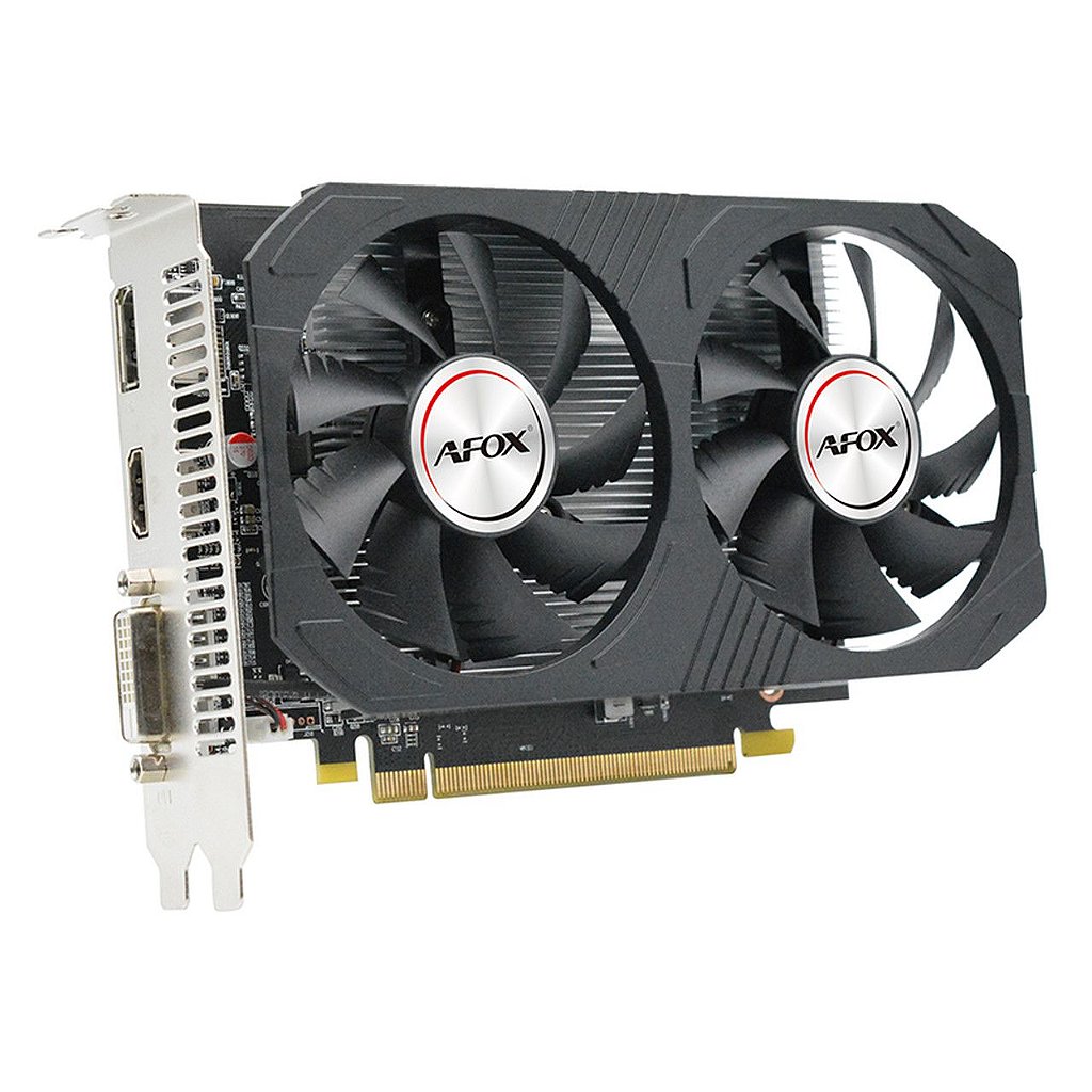 Detalhes de Placa de Vídeo Afox AMD RX 550 4GB GDDR5 128Bits 4096D5H4-V6