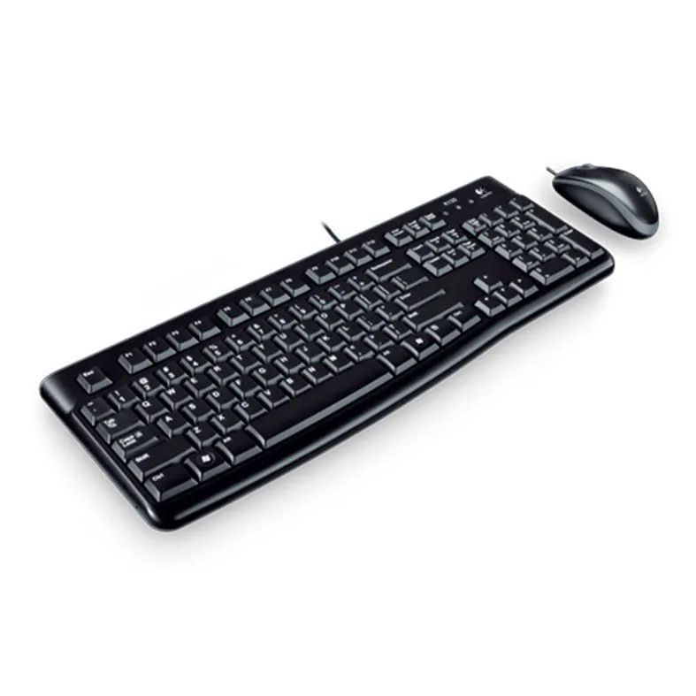 Detalhes de Teclado e Mouse Logitech MK120 Waterproof 1000DPI ABNT 2