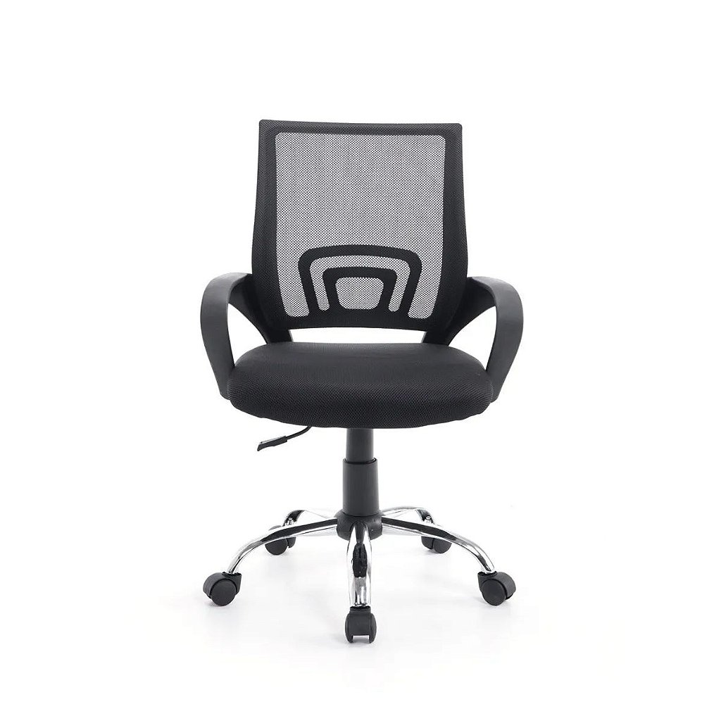 Detalhes de Cadeira Office Giratória Mesh Executiva Preta Bluecase - BCH-59BK