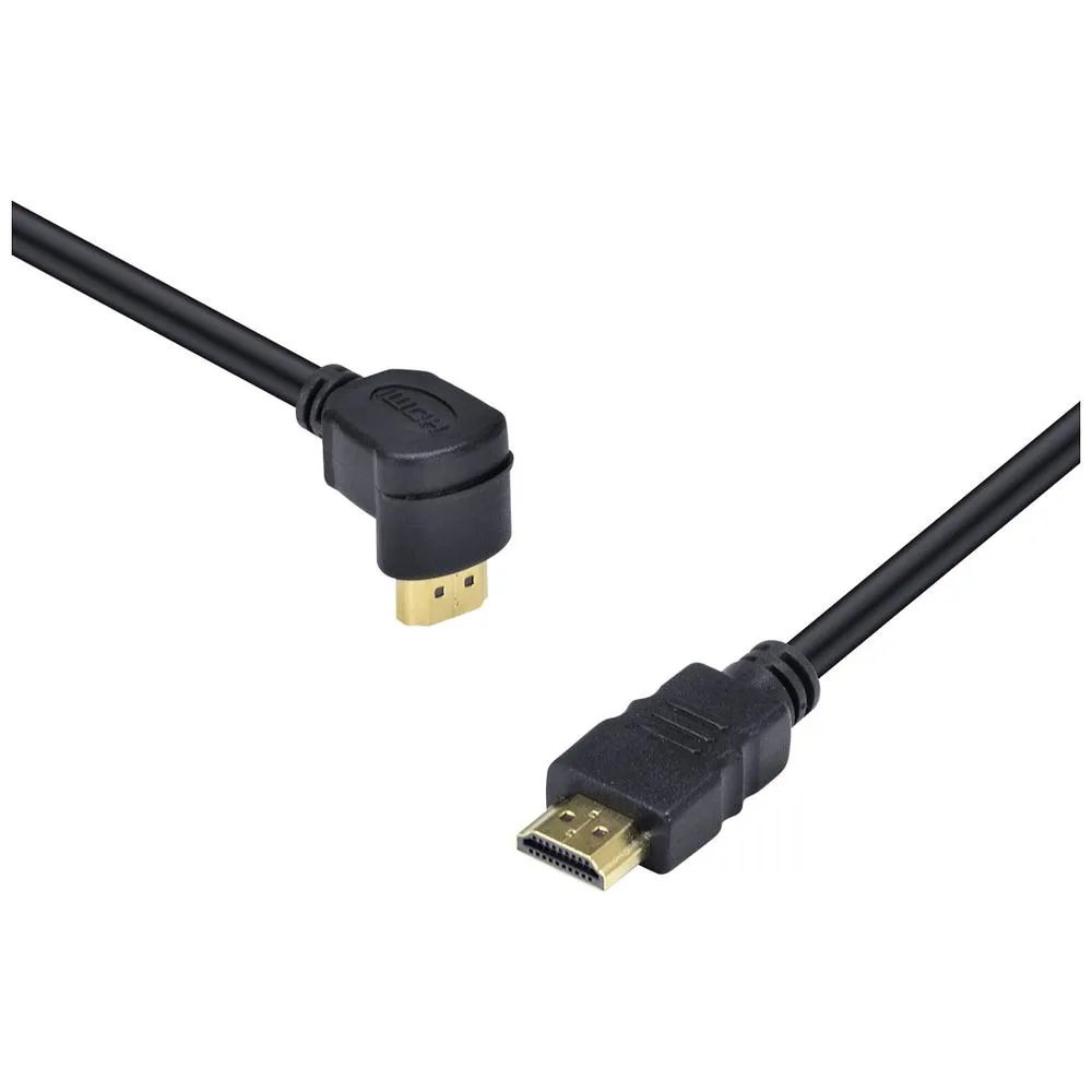 Detalhes de Cabo Hdmi 2.0 4K 3D Ethernet 1 conector 90° 2 Mt - H2090-2