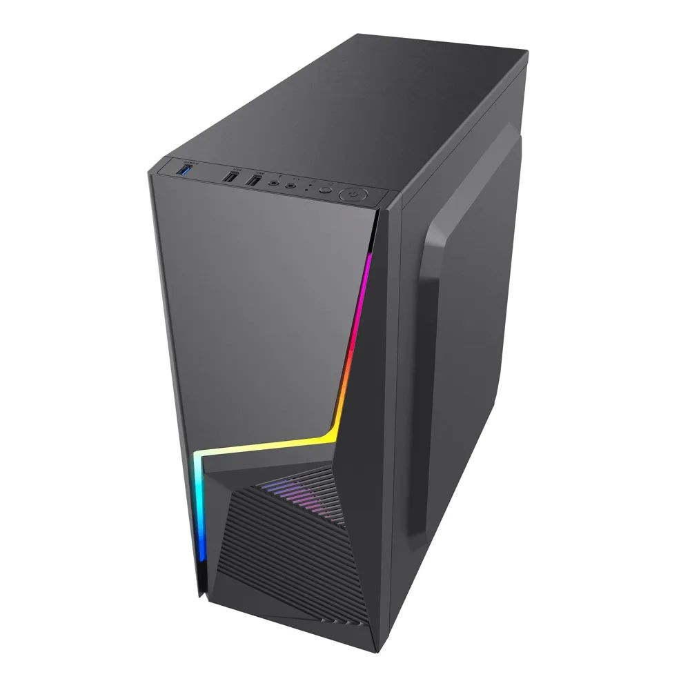 Detalhes de Gabinete Gamer Dunamis USB 3.0 Preto LED RGB MCA-DUNAMIS/RGB