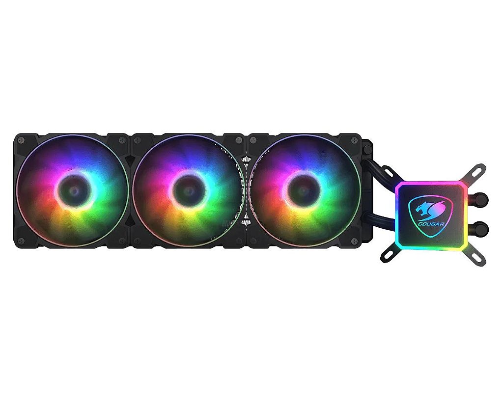 Detalhes de Water Cooler Cougar Aqua 360 ARGB CGR-AQUA ARGB 360