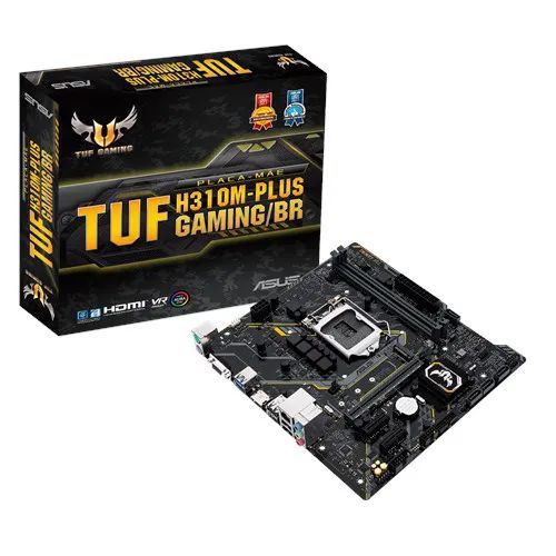 Placa mãe Asus TUF H310M Plus Gaming Br Hdmi M.2 LGA 1151
