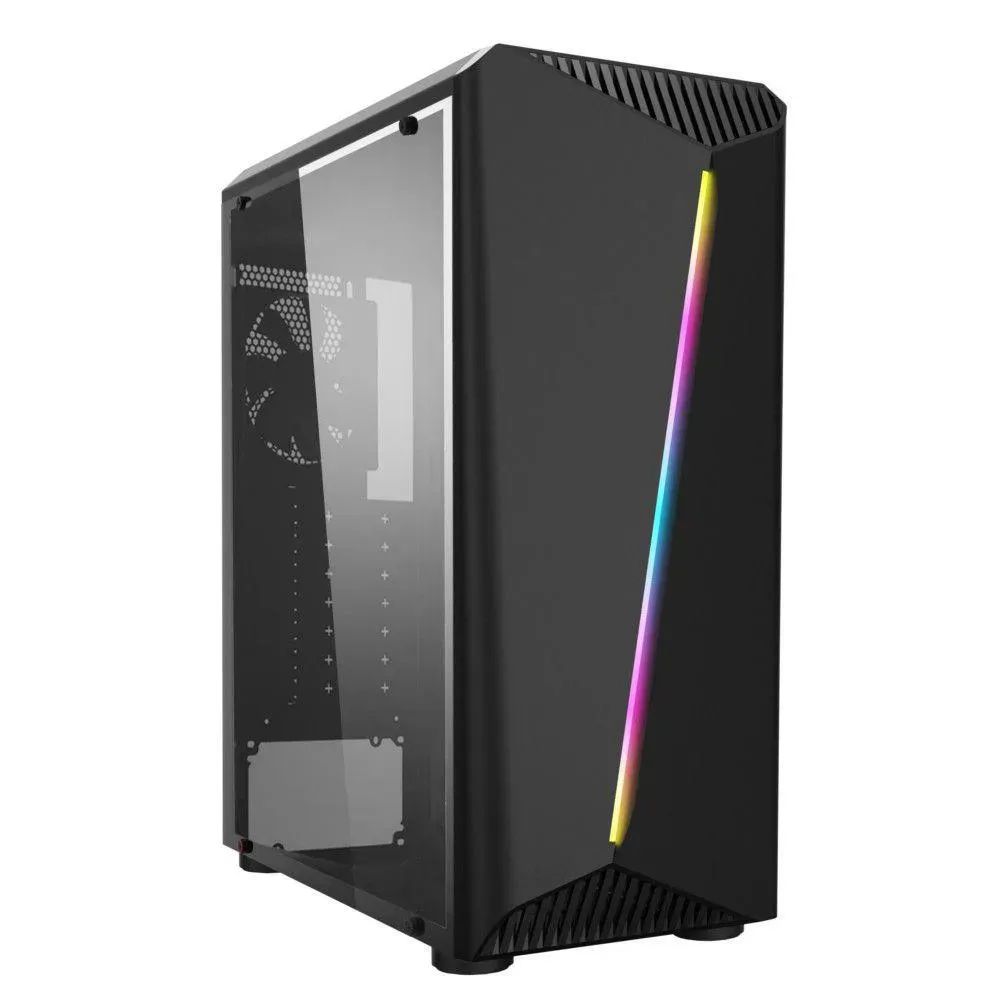 Detalhes de Gabinete gamer Hayom GB1700 RGB Lateral em Vidro