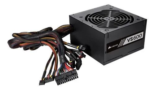 Detalhes de Fonte Corsair VS600 600W 80 Plus White CP-9020224-BR