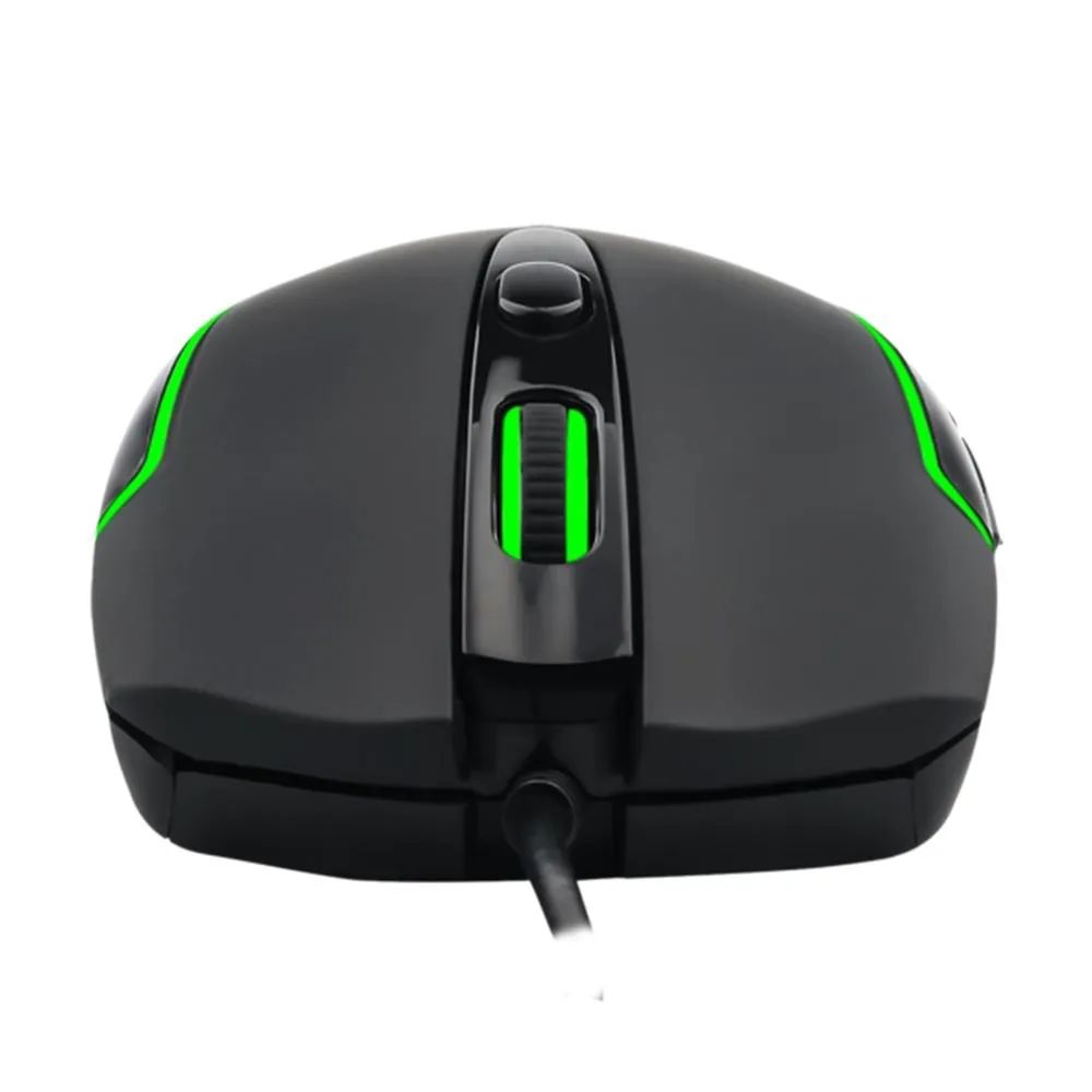 Detalhes de Mouse Gamer T-Dagger Private, LED, 6 Botões, 3200Dpi, Black - T-TGM106