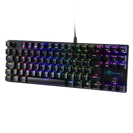 Teclado Mecanico Gamer DN200 Switch Blue Outemu RGB DRAXEN