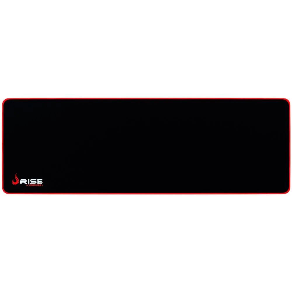 MousePad Mouse Pad Gamer Rise Extended 90x29 cm Zero Vermelho RG-MP-06-ZR