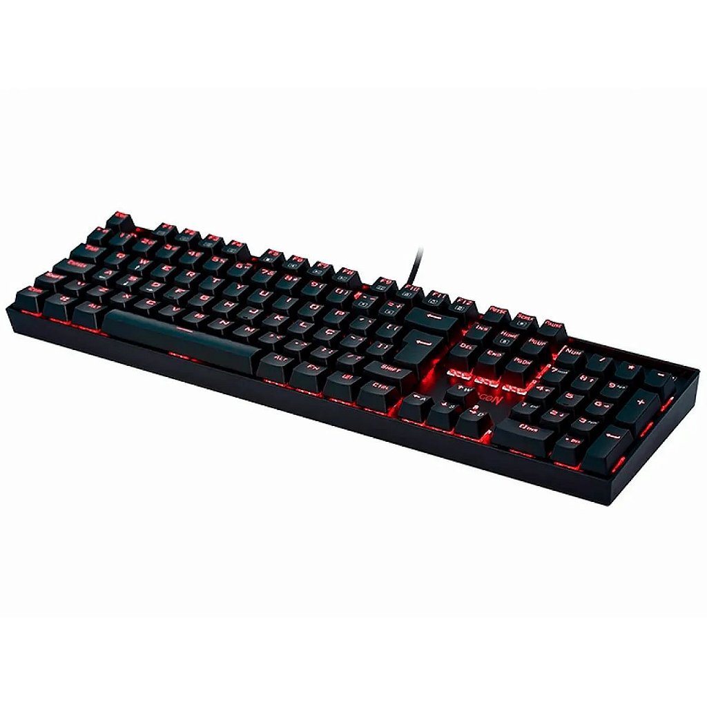 Detalhes de Teclado Mecanico Redragon Mitra SINGLE COLOR Switch Blue K551-1