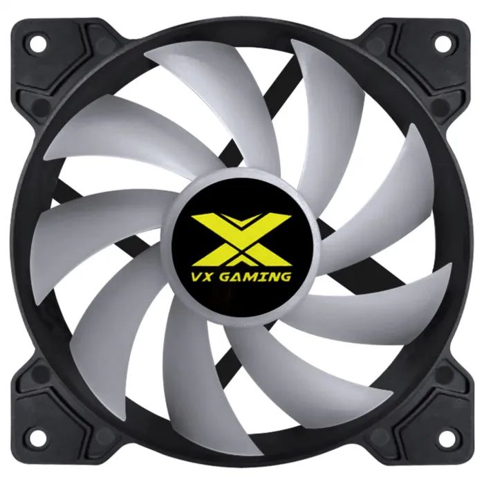 Detalhes de Fan Cooler V.light 4 pontos de LED Azul Ventoinha
