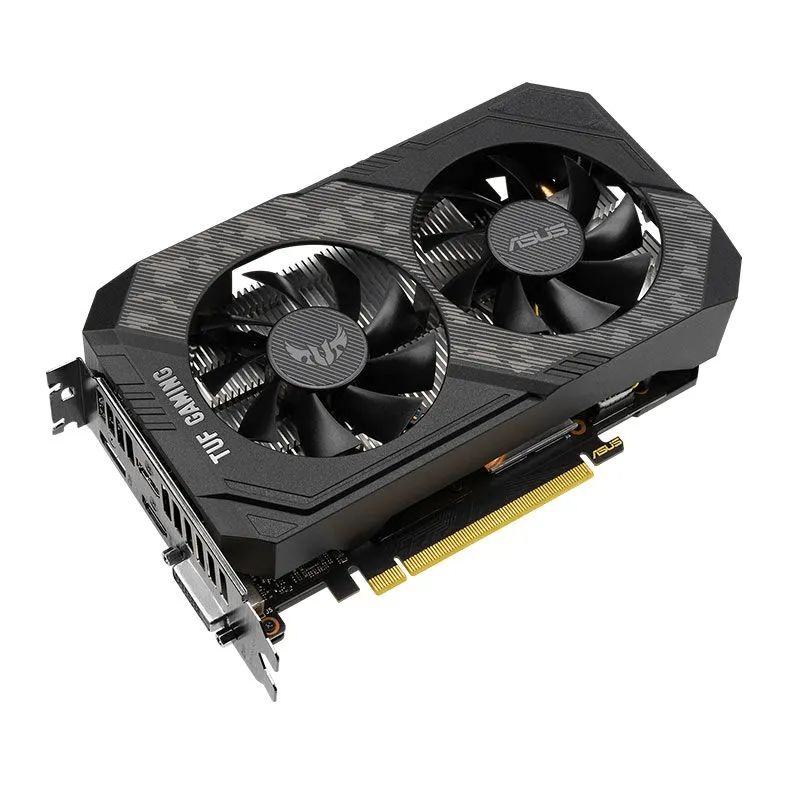 Detalhes de Placa de Vídeo Asus Geforce Gtx 1660ti TUF Gaming OC 6GB gddr6 192-bit TUF-GTX1660TI-O6G-EVO-GAMING