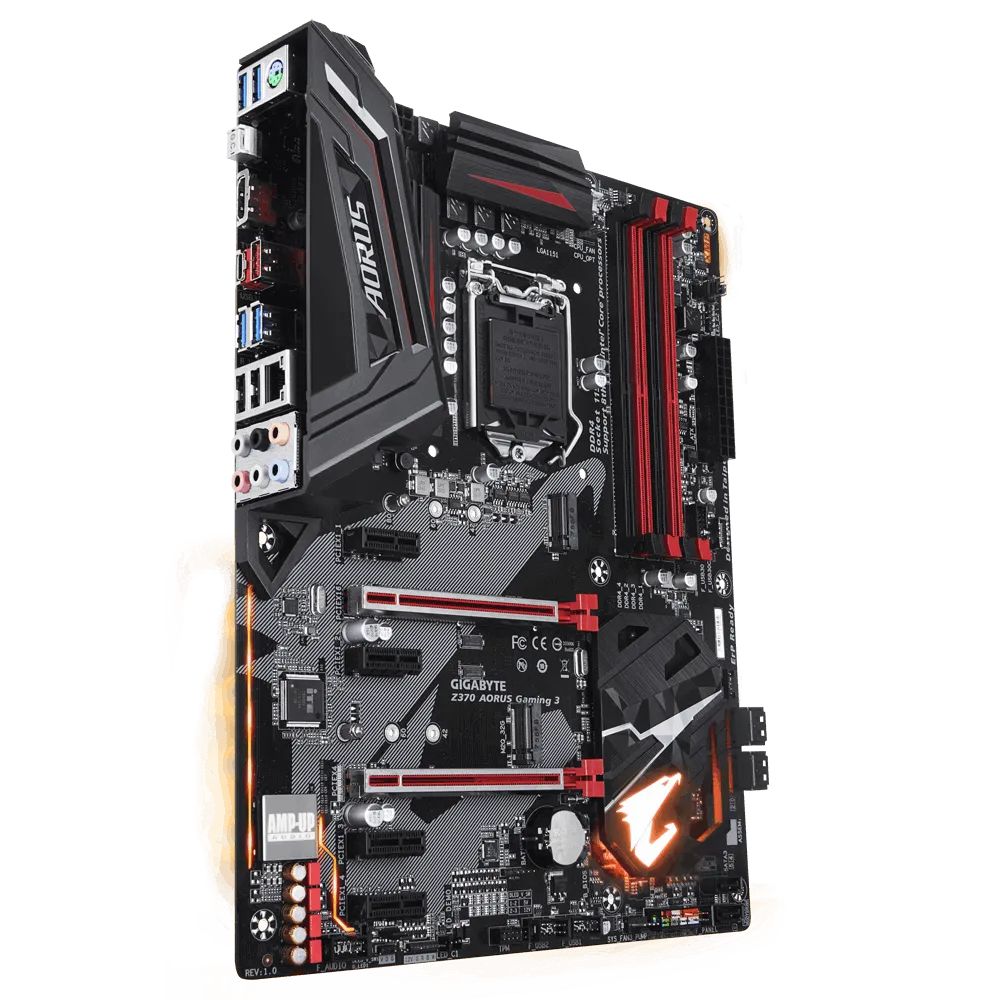 Detalhes de Placa Mãe Gigabyte Z370 Aorus Gaming 3 Intel LGA 1151 ATX DDR4