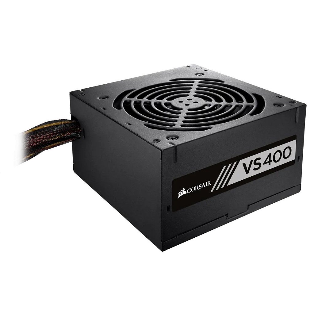 Fonte Corsair VS400 400w CP-9020117-LA 80 Plus White PFC