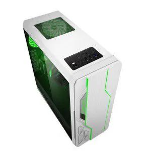 Detalhes de Gabinete Gamer BG-009 Branco Bluecase RGB MidTower USB 3.0