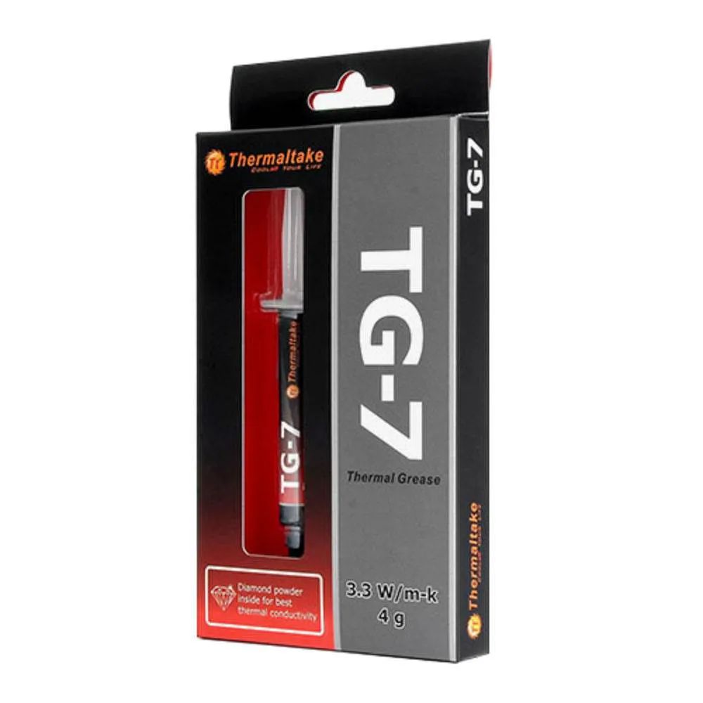 Detalhes de Pasta Térmica Thermaltake TG7 Thermal Grease 4 Gramas