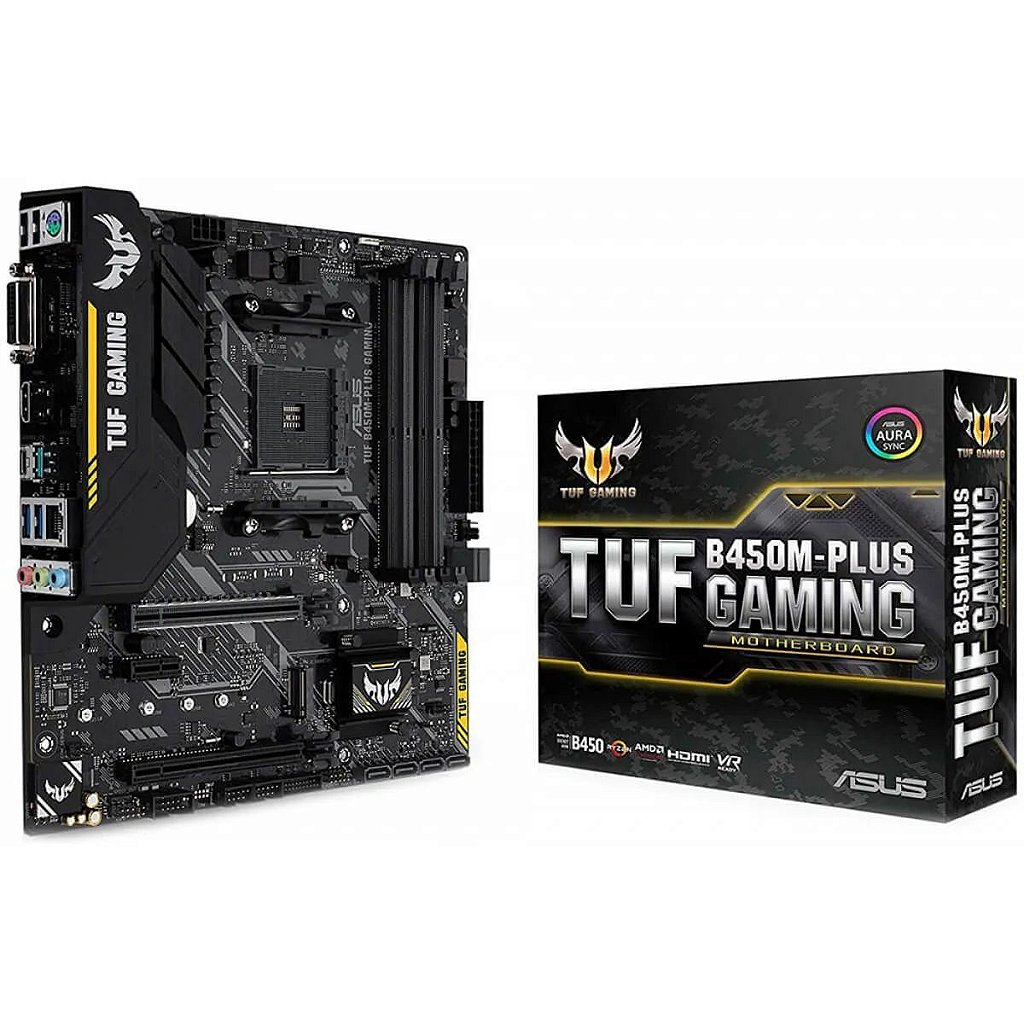 Placa mãe Asus Tuf B450M Plus Gaming Usb 3.1 AM4