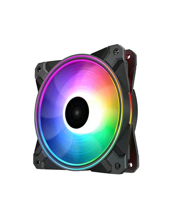 Detalhes de Kit Fan com 3 Unidades DeepCool RGB Led Fan 120mm CF120 Plus