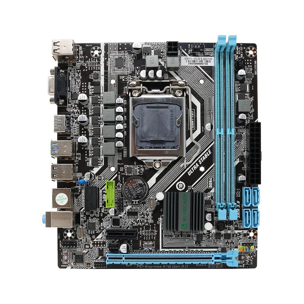 Detalhes de Placa mãe Bluecase BMBH110-I3HGU DDR4 Lga 1151 Intel H110
