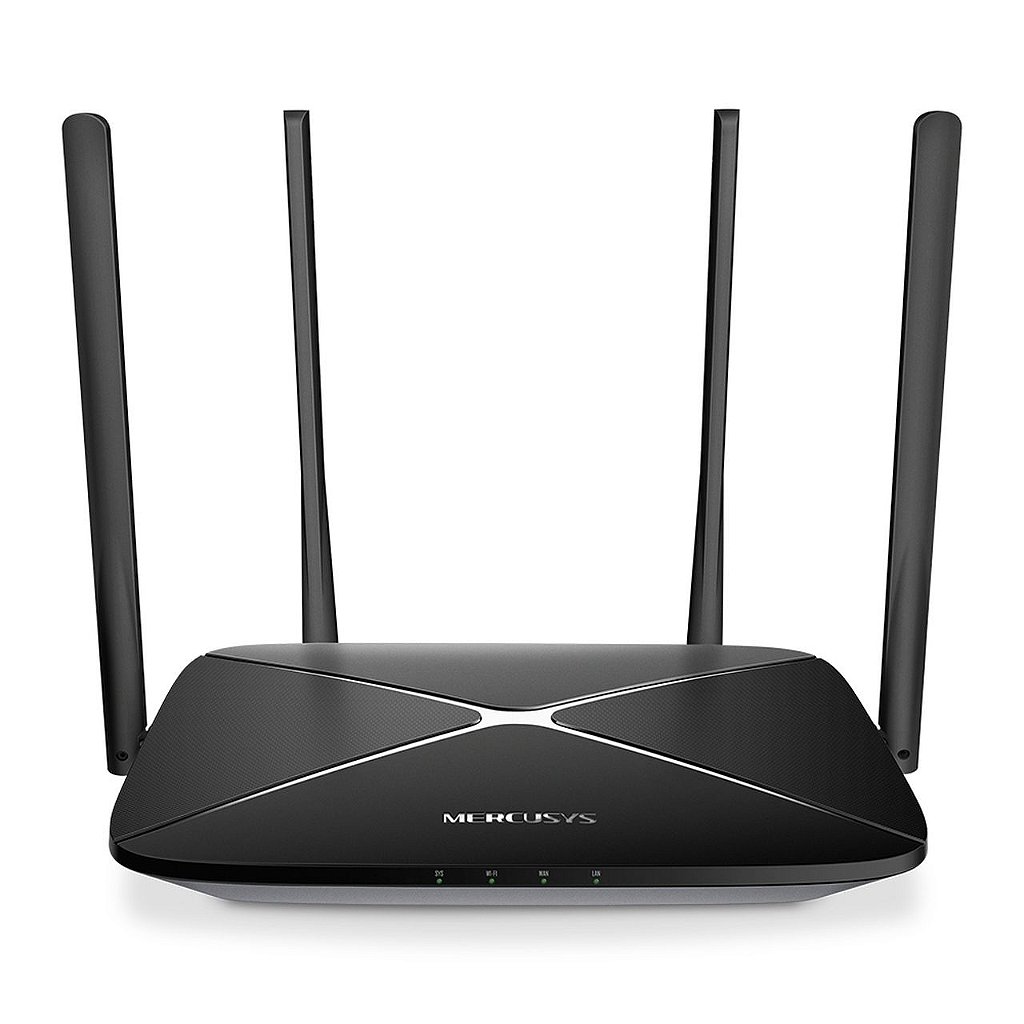 Roteador Mercusys Gigabit Dual Band AC1200 867 Mbps - AC12G