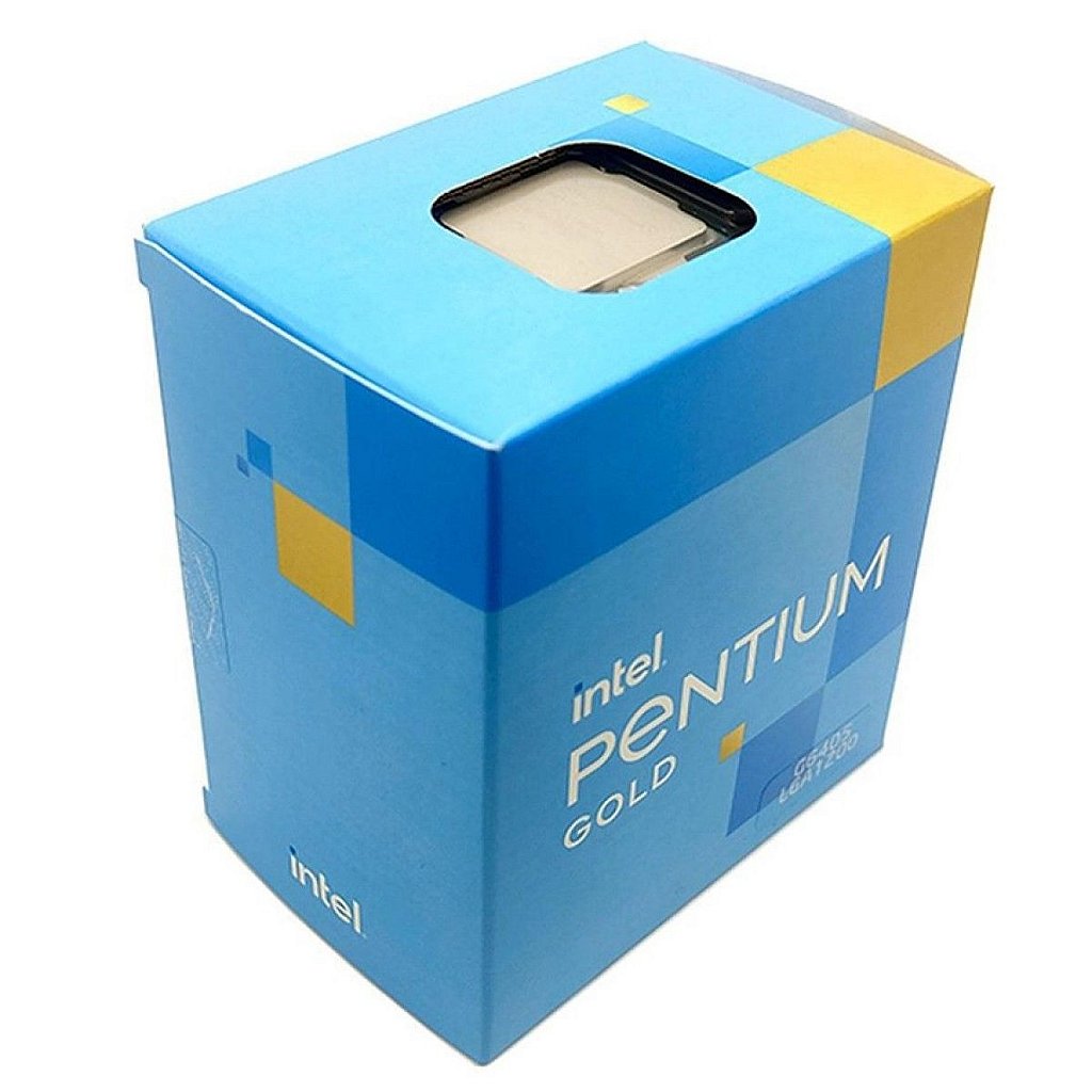Detalhes de Processador Intel Pentium Gold G6405 Comet Lake Cache 4MB 4.1GHz LGA 1200 - BX80701G6405