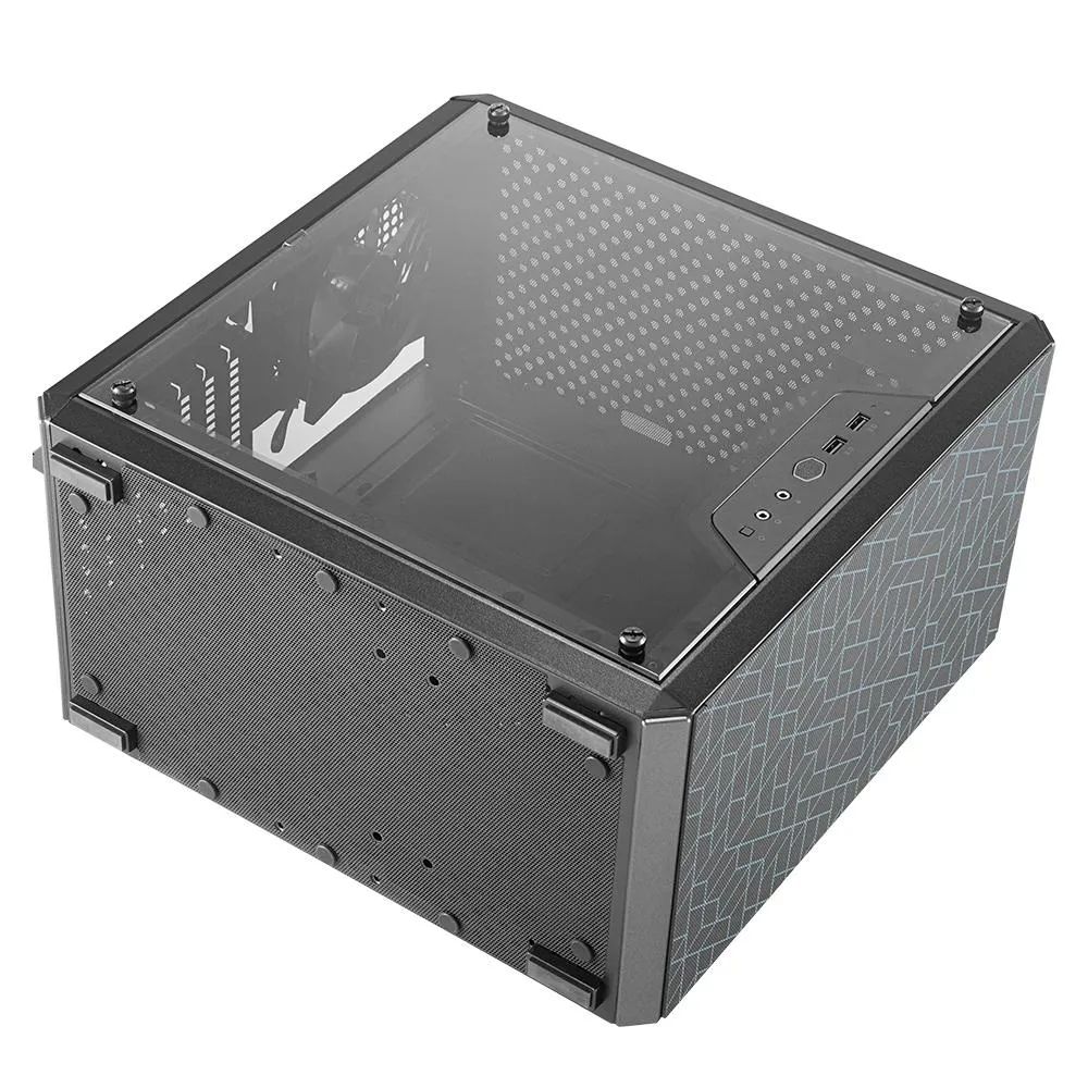 Detalhes de Gabinete Gamer Cooler Master Masterbox Q500L Mid Tower Black Sem Fonte Com 1 Fan MCB-Q500L-KANN-S00