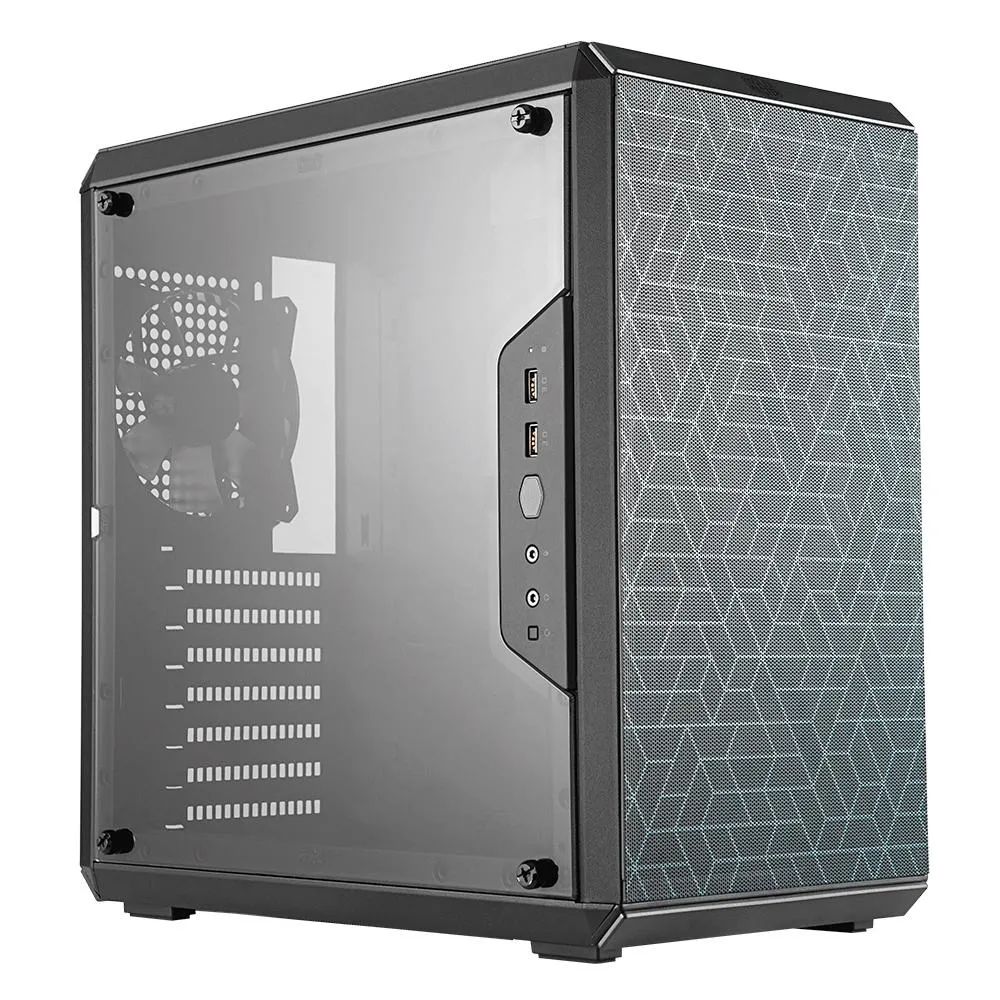 Gabinete Gamer Cooler Master Masterbox Q500L Mid Tower Black Sem Fonte Com 1 Fan MCB-Q500L-KANN-S00