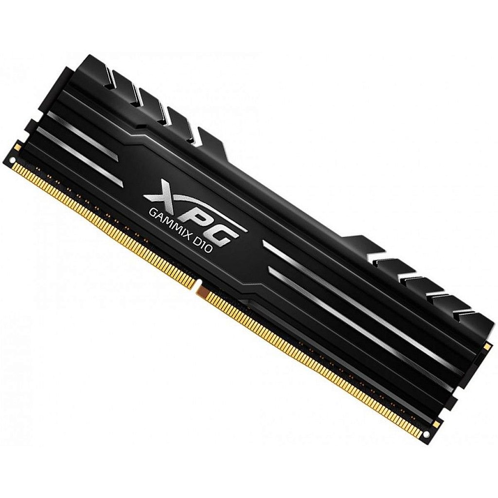 Detalhes de Memória Gamer XPG D10 8GB DDR4 3000Mhz CL16 - AX4U300088G16A-SB10