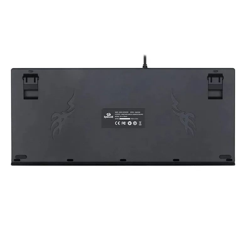 Detalhes de Teclado Mecanico Redragon Dark Avenger RGB Switch Brown K568RGB-2 Marrom